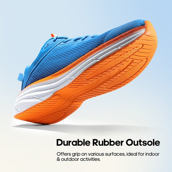 [FlexLife] Men's Knitted Comfortable Lightweight Running Shoescccc - BLUE - 2